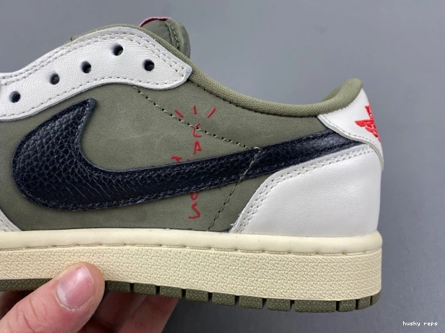 Rep Husky X TRAVIS MEDIUM DM7866-200 JORDAN AIR OG OLIVE LOW SCOTT 1 0712